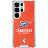 2025 NBA Champions Oklahoma City Thunder Galaxy S25 Ultra Clear Case